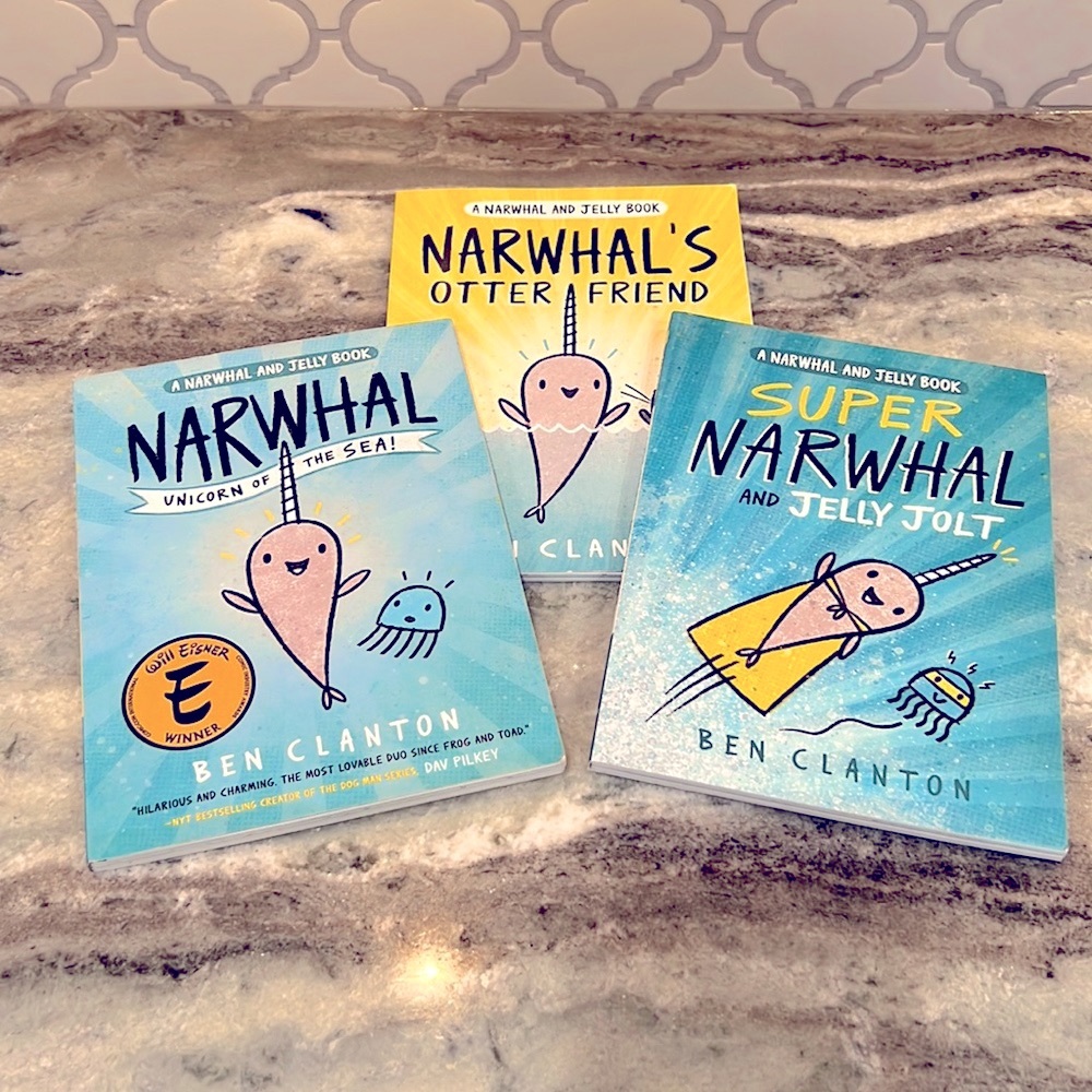 Narwhal and Jelly books